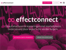 Tablet Screenshot of effectconnect.com
